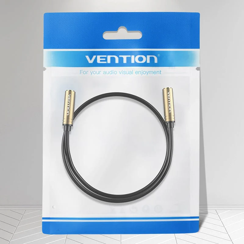 Vention Jack 3.5mm Female to Female Stereo Audio Cable Gold Plated Aux Extension Cable for Headphone Laptop Phone PS3 Aux Cable - Image 6
