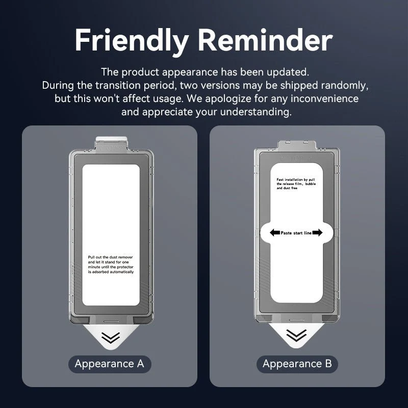 Vention HD Tempered Glass Screen Protector for Samsung Galaxy S25 6.2" with Dust-Free Installation Tool - Image 3