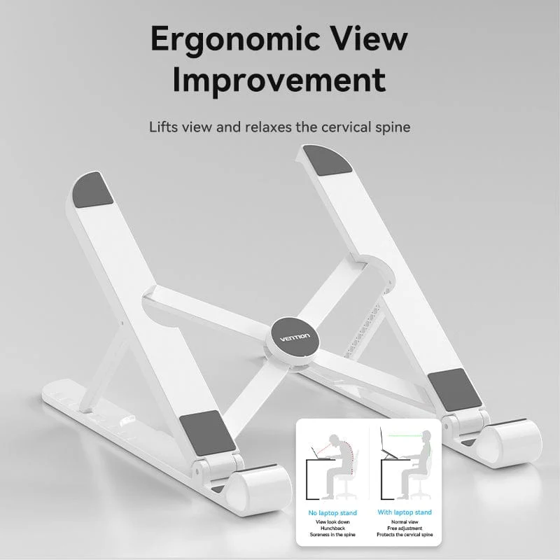 Vention Laptop Stand White - Image 3