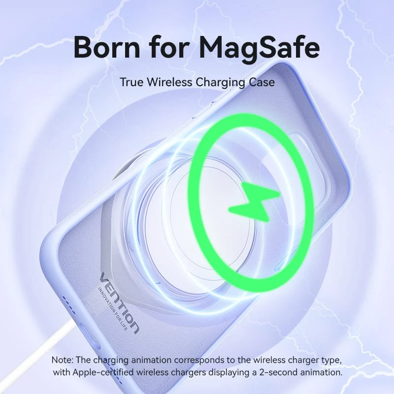 Vention Liquid Silicone Case for iPhone 13 with MagSafe - Image 10