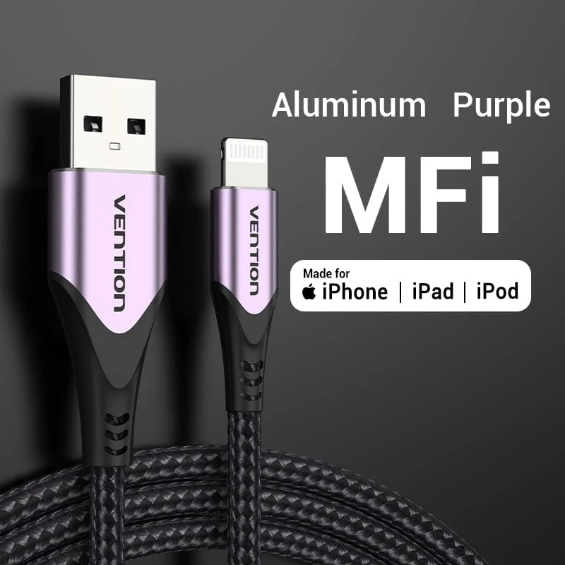 MFi USB Cable for iPhone 12 Max 11 Xs X 8 Plus USB Charge for iPhone 12 Mini 2.4A Fast Charging USB Charger Data Cable - Image 4
