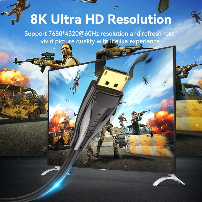 Vention 8K DisplayPort Cable - Image 3