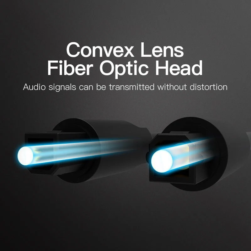 Vention Optical Fiber Audio Cable Black - Image 10