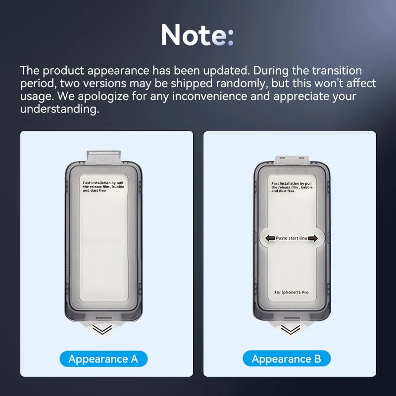 Vention HD Tempered Glass Screen Protector for iPhone 15 with Dust-Free Installation Tool - Image 14