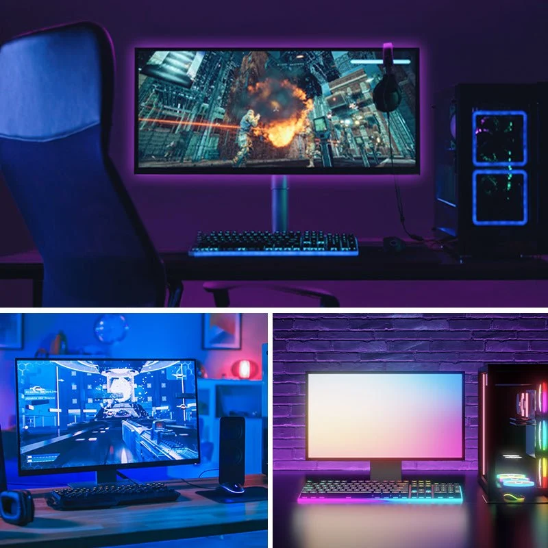Vention RGB FPC LED Strip Lights with IR Remote and USB 5V Power Supply - Image 10