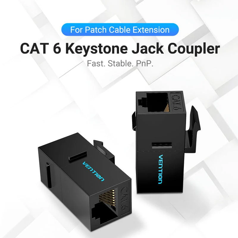 Vention Cat6 Unshielded Inline Coupler - Image 7