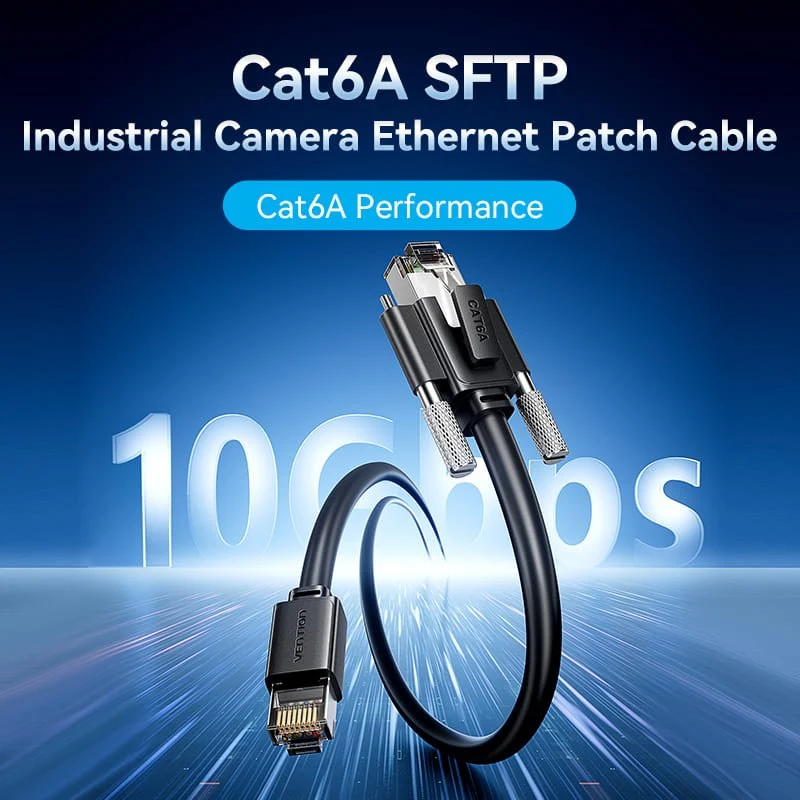 Vention Cat6A SFTP Industrial Camera Ethernet Patch Cable - Image 2