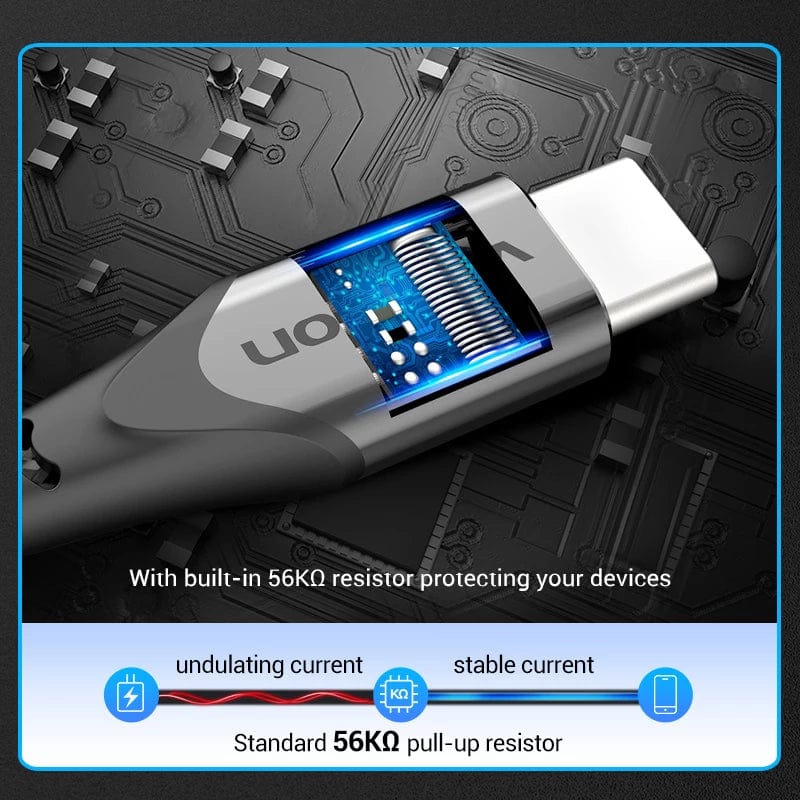 Vention USB 2.0 A Male to C Male 3A Cable - Image 5