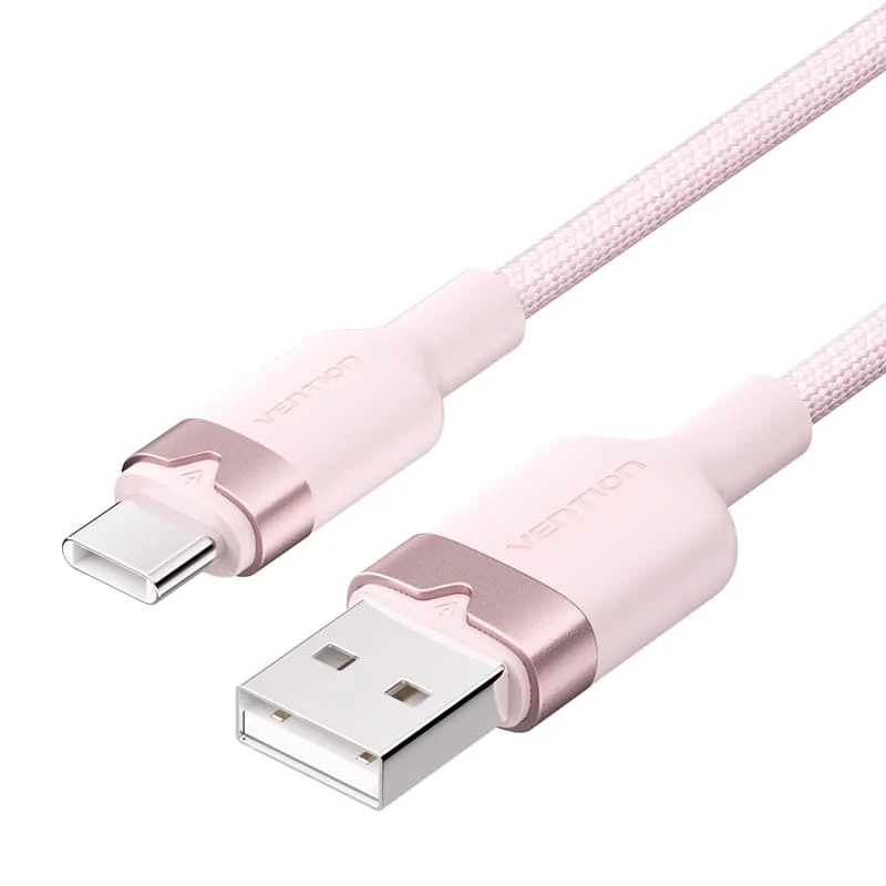 Vention USB 2.0 A Male to C Male 3A Cable Aluminum Alloy Type - Image 2