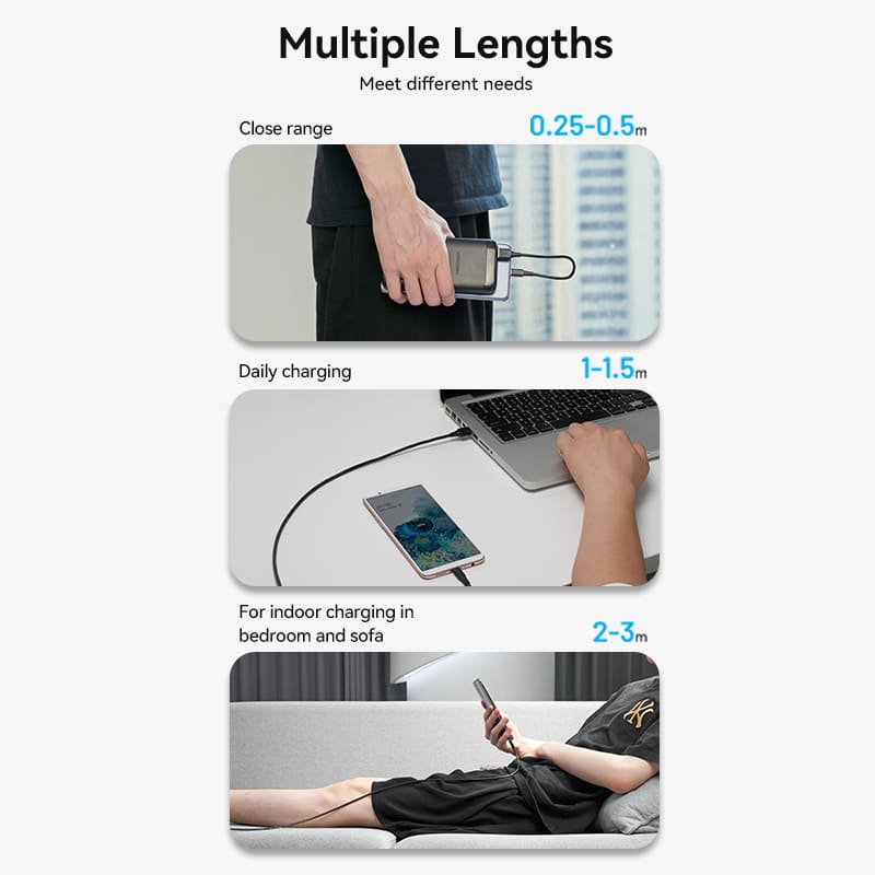 USB 2.0 A Male to Micro-B Male 2A Cable - Image 11