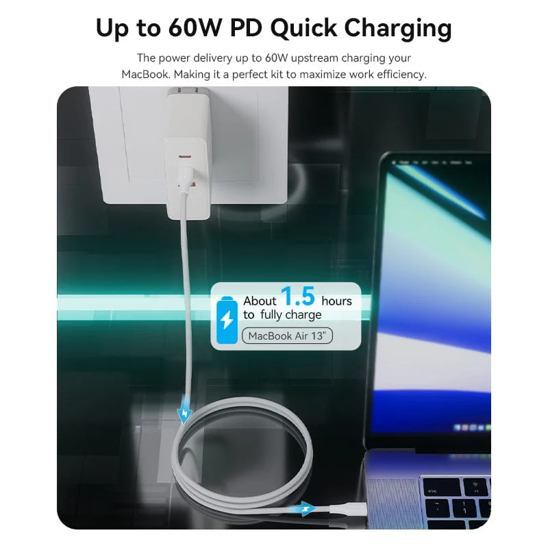 Vention USB 2.0 C Male to C Male 3A Cable - Image 3