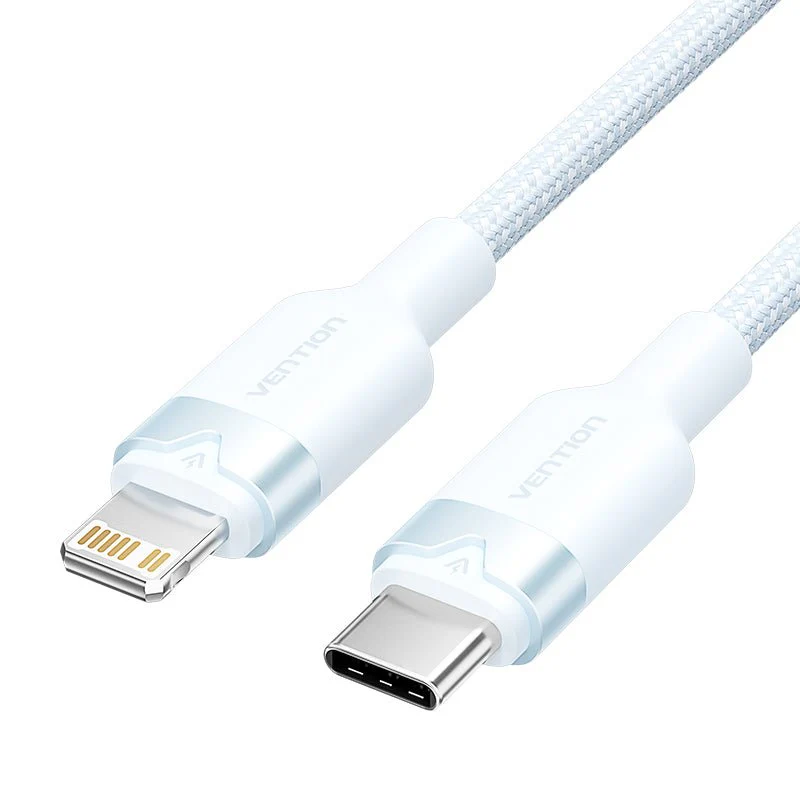 Vention USB 2.0 Type-C Male to Lightning Male 3A Cable Aluminum Alloy Type - Image 4