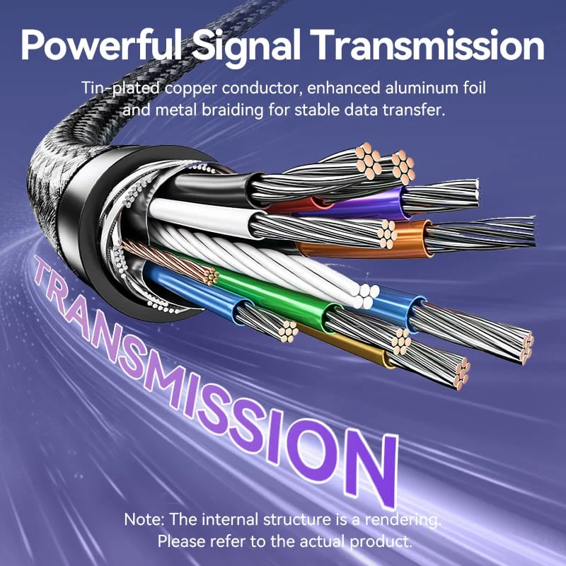Vention USB 3.0 C Male to C Male Right Angle VR Cable Aluminum Alloy Type - Image 8