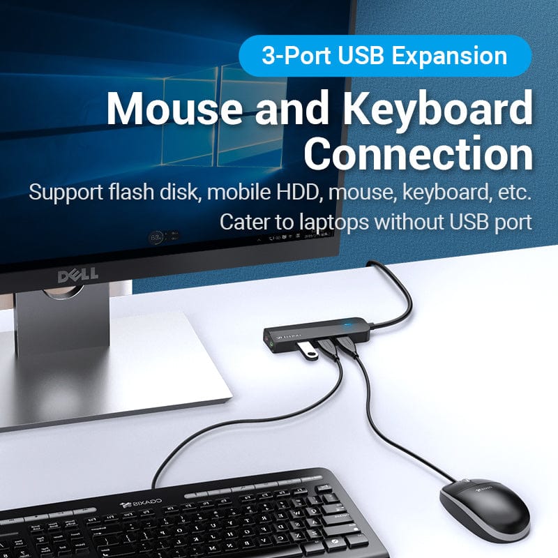 Vention 6-in-1 USB 3.0 Hub - Image 4