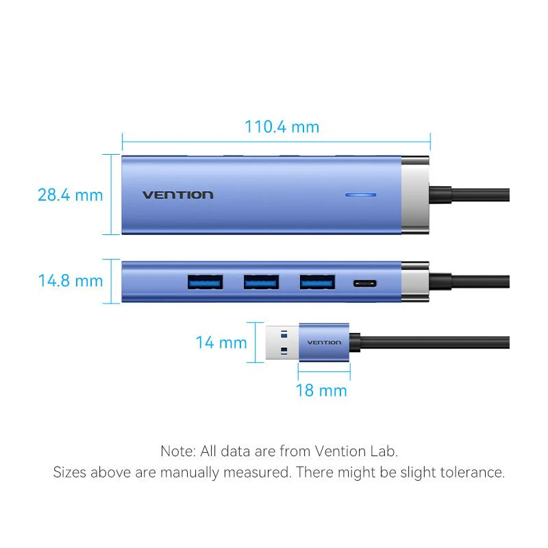 Vention 5-in-1 USB 3.0 Hub - Image 10