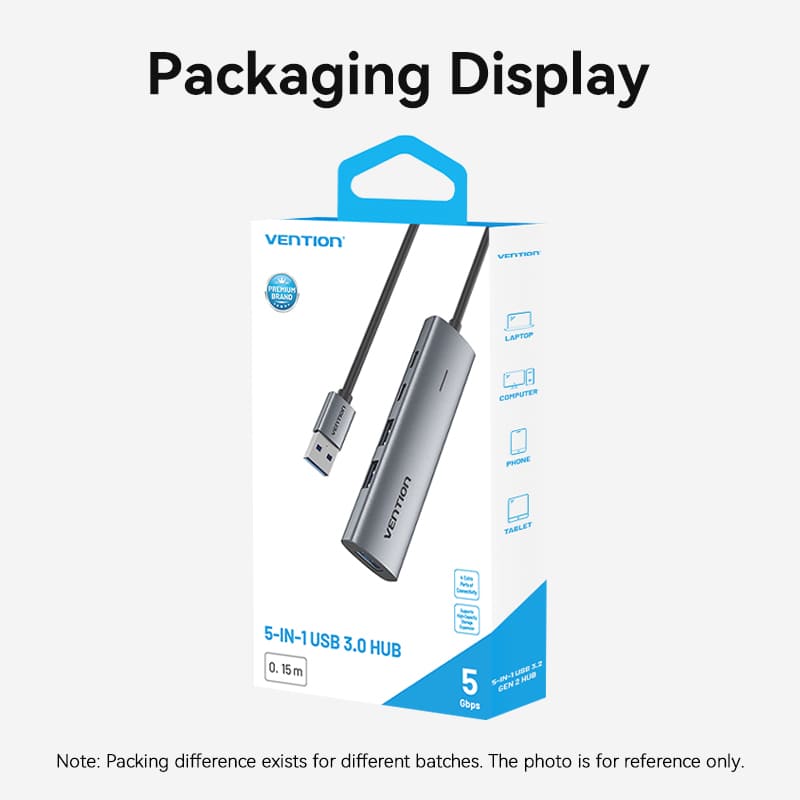 Vention 5-in-1 USB 3.0 Hub - Image 12