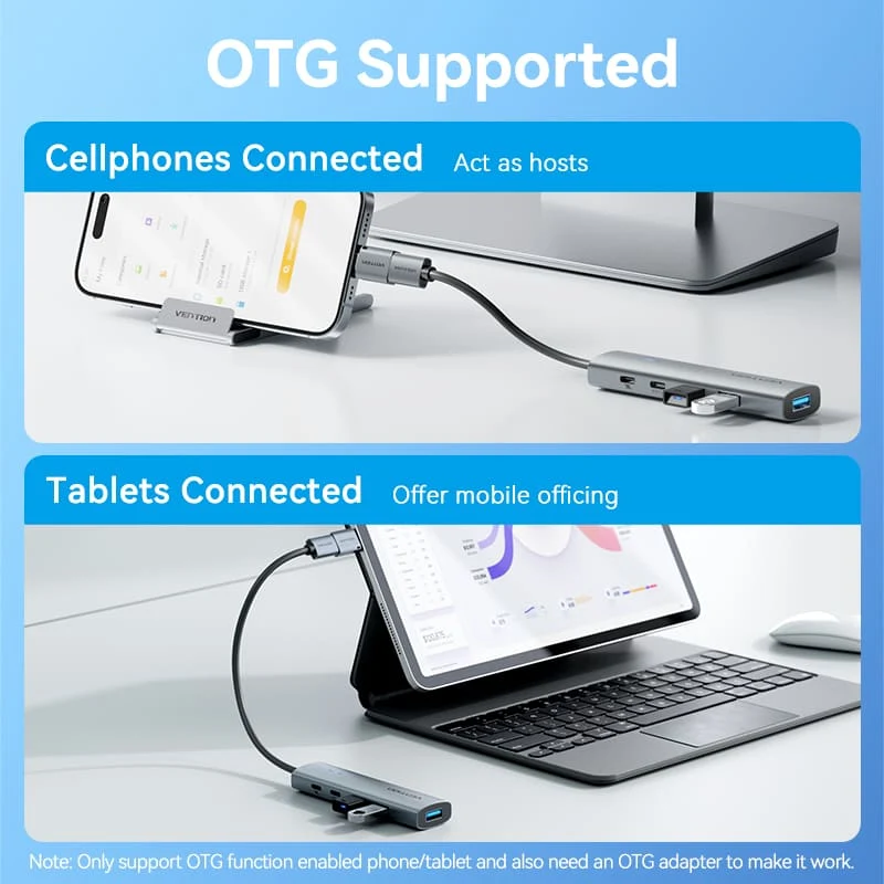 Vention 5-in-1 USB 3.0 Hub - Image 8