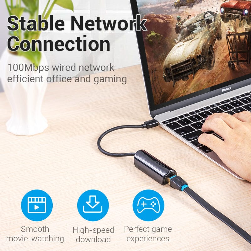 Vention USB-C to Ethernet Adapter - Image 4
