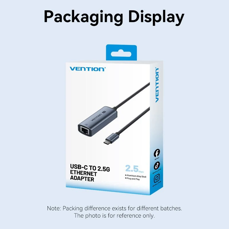 Vention USB-C to 2.5G Ethernet Adapter - Image 14
