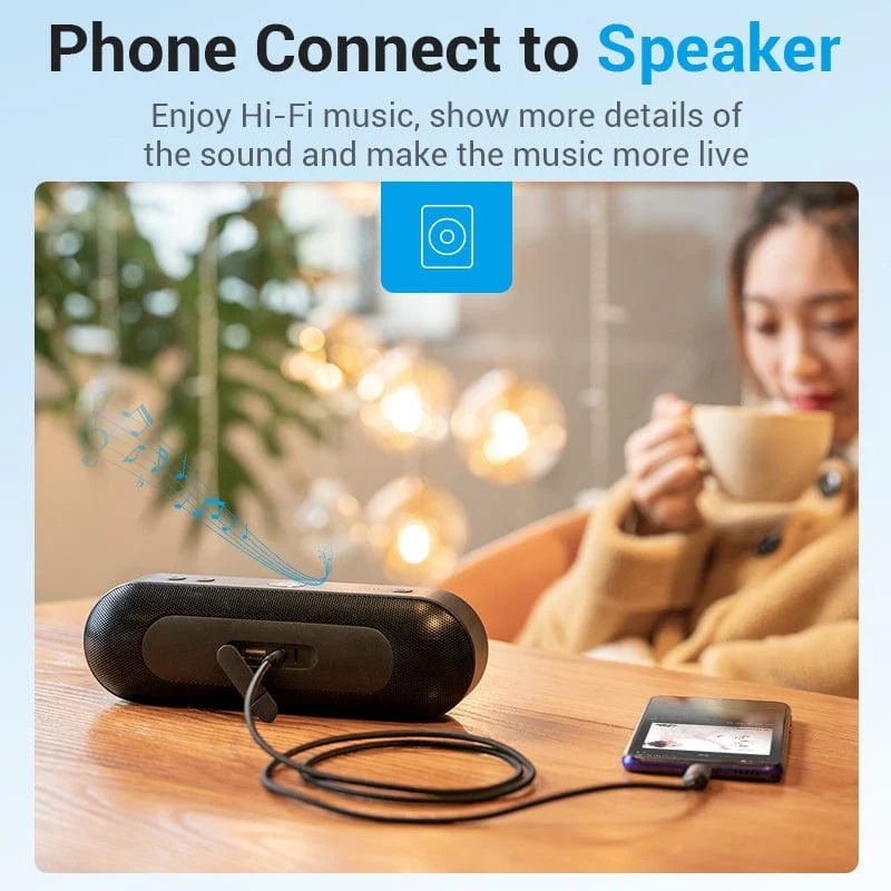 Vention USB-C Male to 3.5mm Male Audio Adapter - Image 5