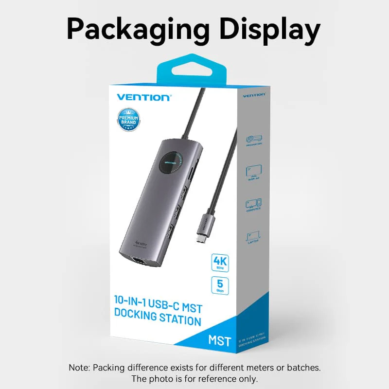 Vention 10-in-1 USB-C MST Docking Station - Image 19