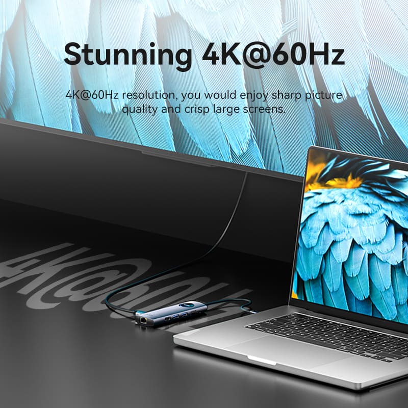 Vention 10-in-1 USB-C MST Docking Station - Image 5