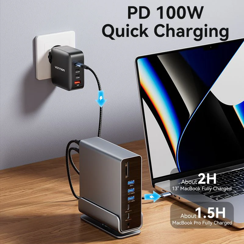 Vention 15-in-1 USB-C MST Docking Station - Image 12
