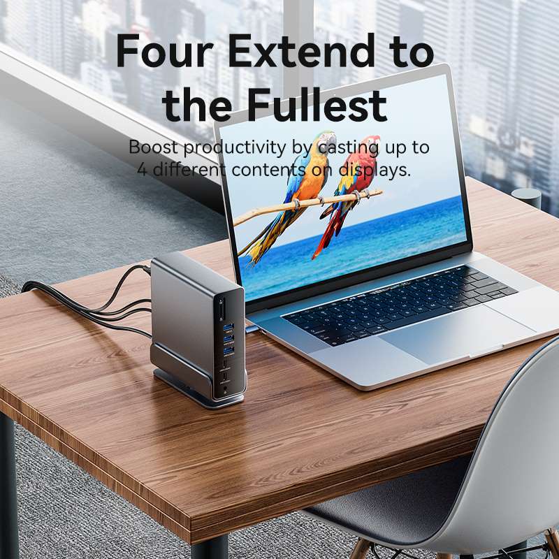 Vention 15-in-1 USB-C MST Docking Station - Image 16