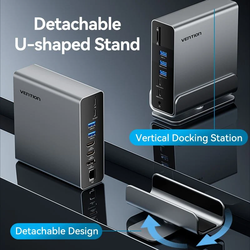 Vention 15-in-1 USB-C MST Docking Station - Image 4