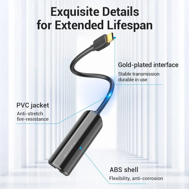 Vention USB-C to Gigabit Ethernet Adapter - Image 7