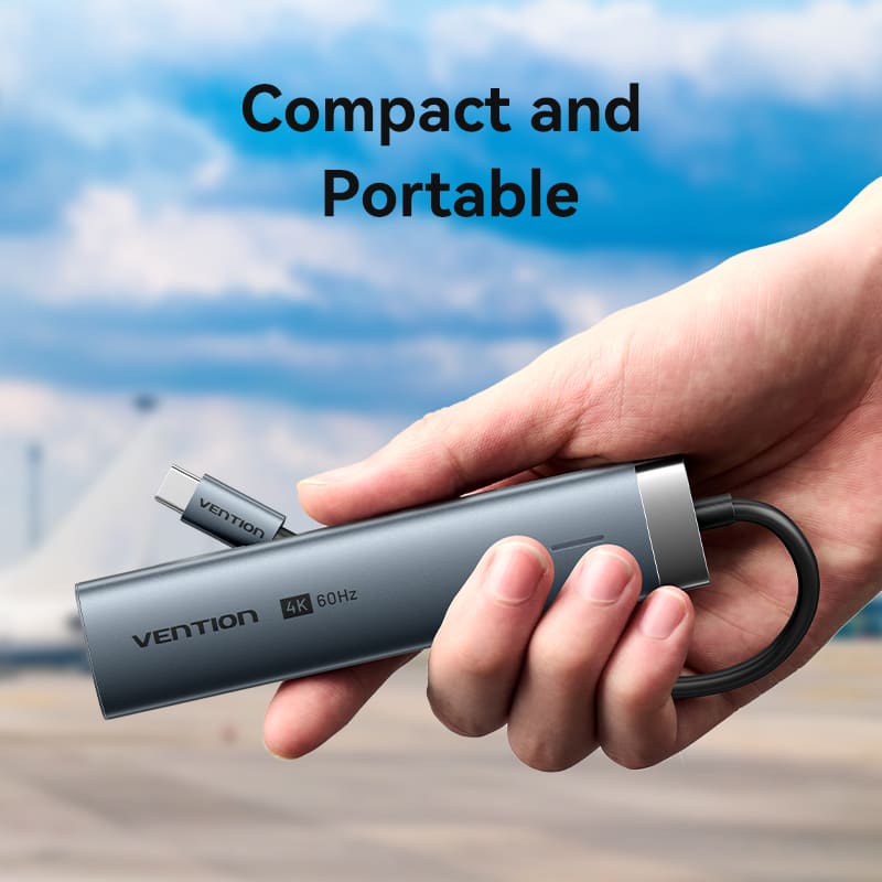 Vention 5-in-1 USB-C Docking Station - Image 10