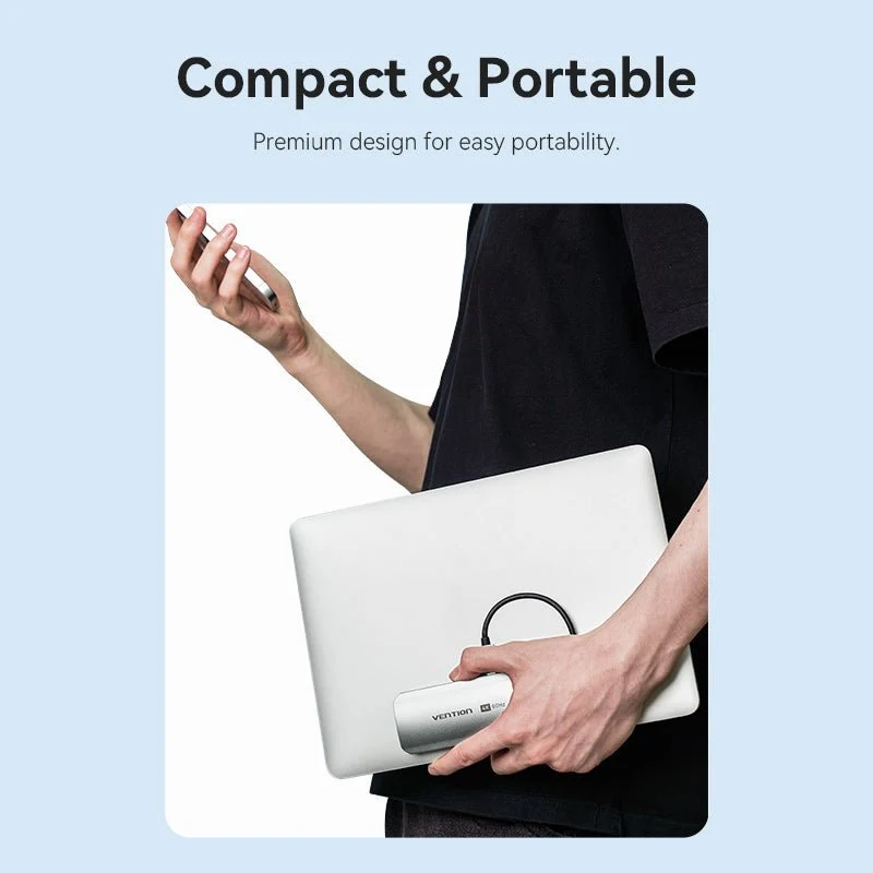 Vention 6-in-1 USB-C Docking Station - Image 10