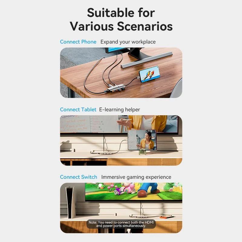 Vention 6-in-1 USB-C Docking Station - Image 11