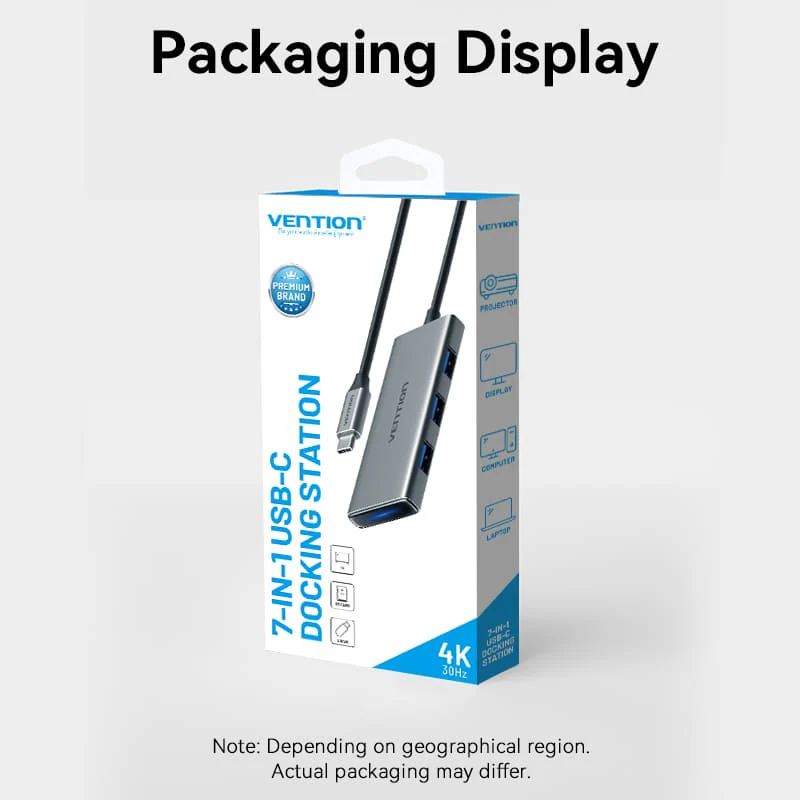 Vention 7-in-1 USB-C Docking Station - Image 15