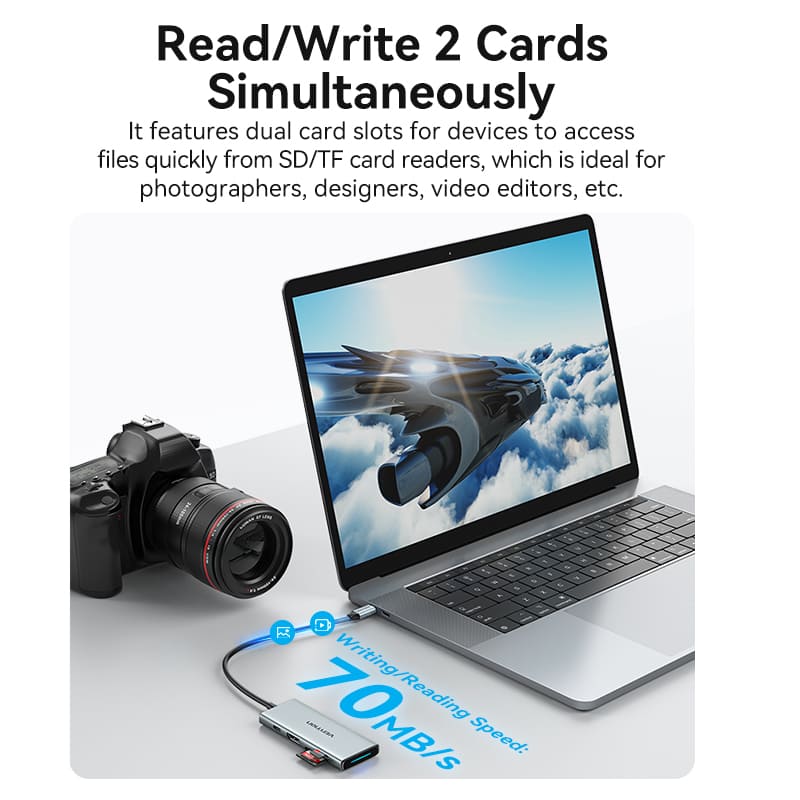 Vention 7-in-1 USB-C Docking Station - Image 9