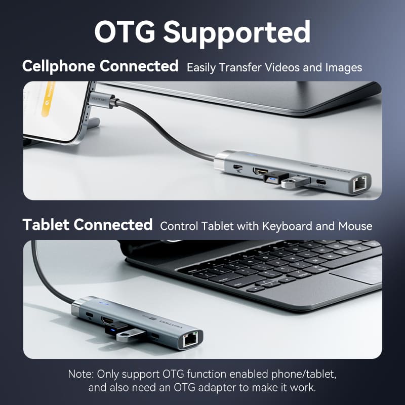 Vention 6-in-1 USB-C Docking Station - Image 13