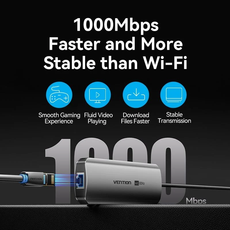 Vention 9-in-1 USB-C Docking Station - Image 6