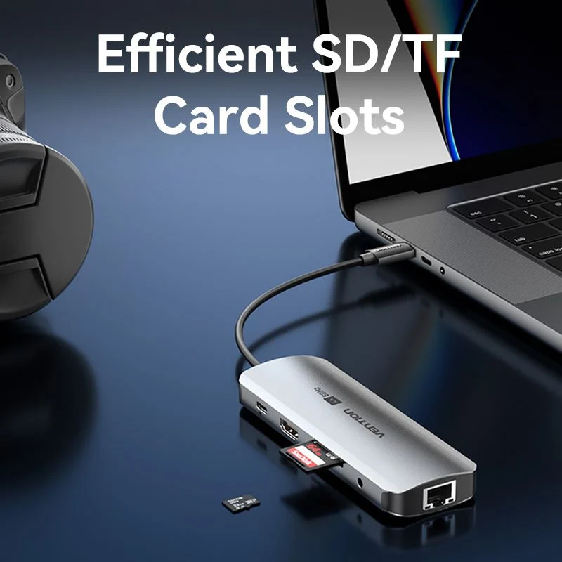 Vention 9-in-1 USB-C Docking Station - Image 8