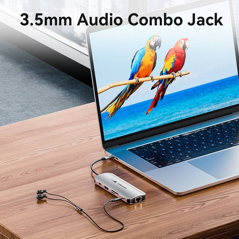 Vention 9-in-1 USB-C Docking Station - Image 9