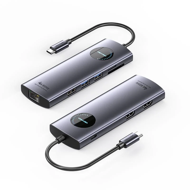 Vention 9-in-1 USB-C MST Docking Station