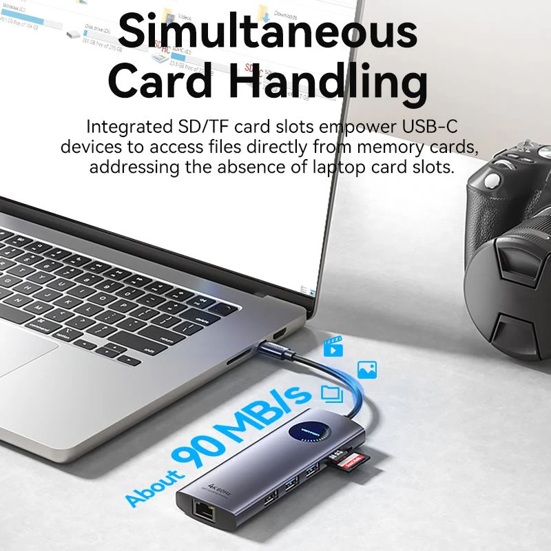Vention 9-in-1 USB-C MST Docking Station - Image 10