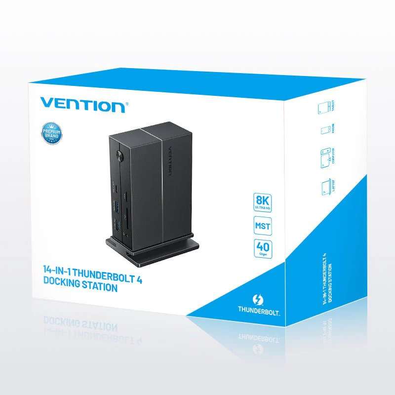Vention 14-in-1 Thunderbolt 4 Docking Station - Image 12