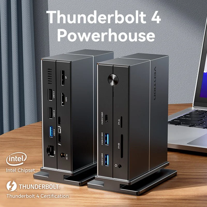 Vention 14-in-1 Thunderbolt 4 Docking Station - Image 2
