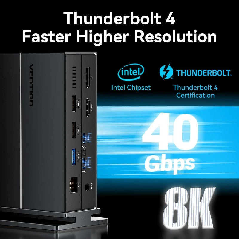 Vention 14-in-1 Thunderbolt 4 Docking Station - Image 4