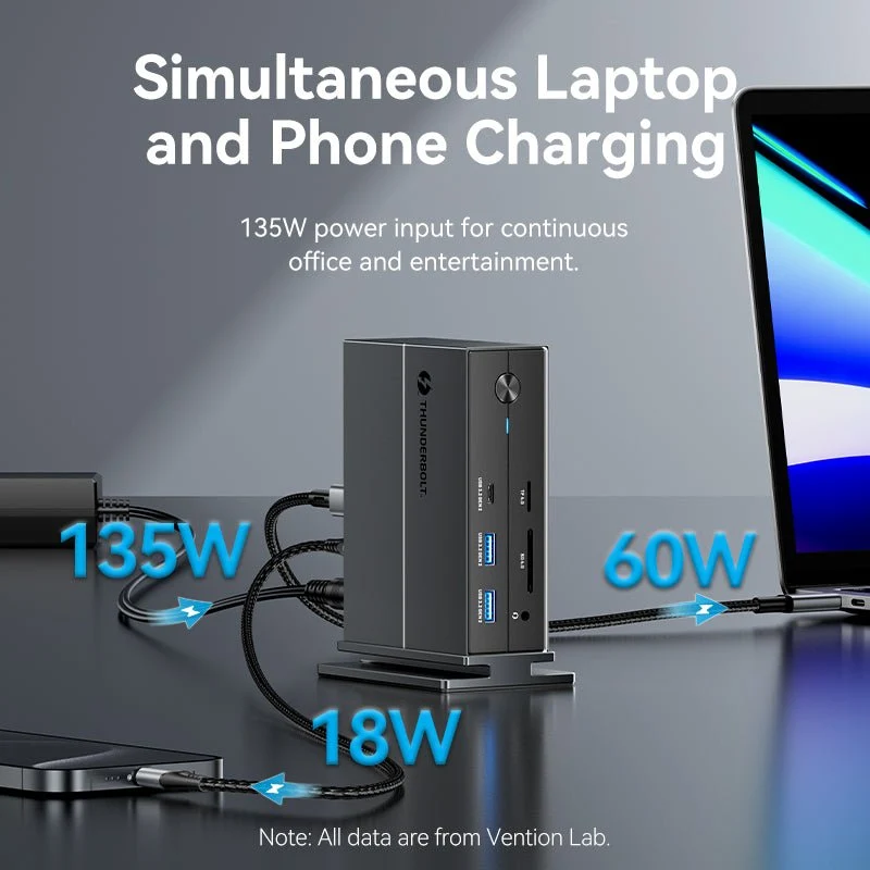 Vention 14-in-1 Thunderbolt 4 Docking Station - Image 5