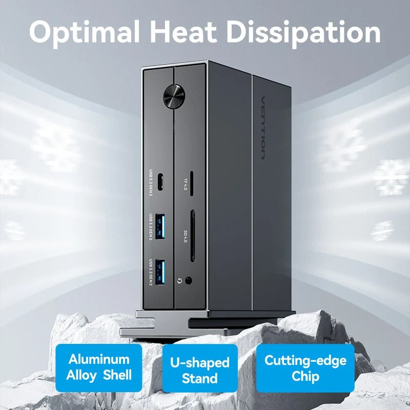 Vention 14-in-1 Thunderbolt 4 Docking Station - Image 9