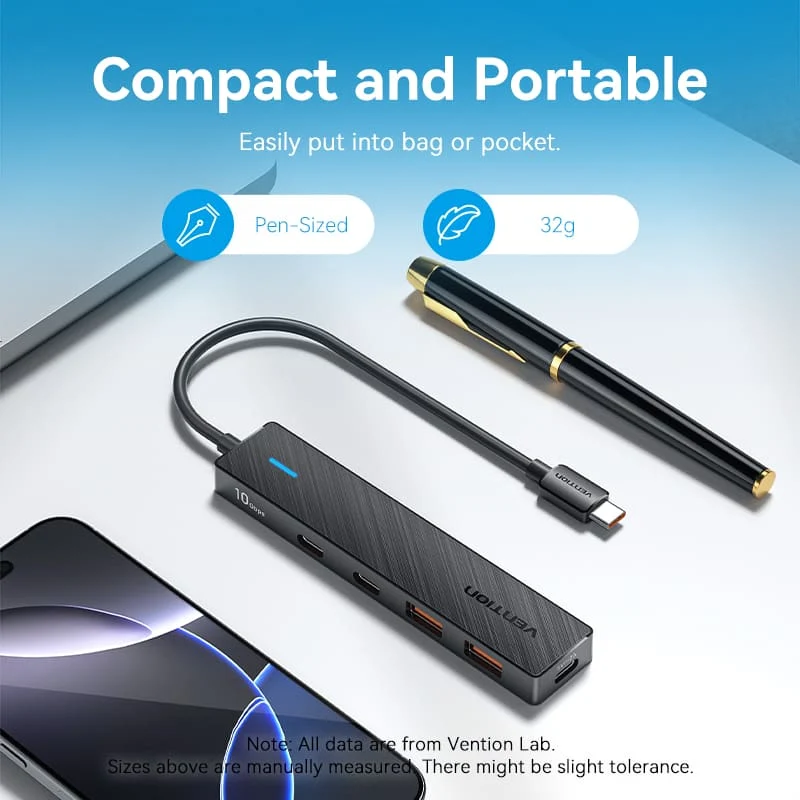 Vention 5-in-1 USB 3.2 Gen 2 Hub - Image 3