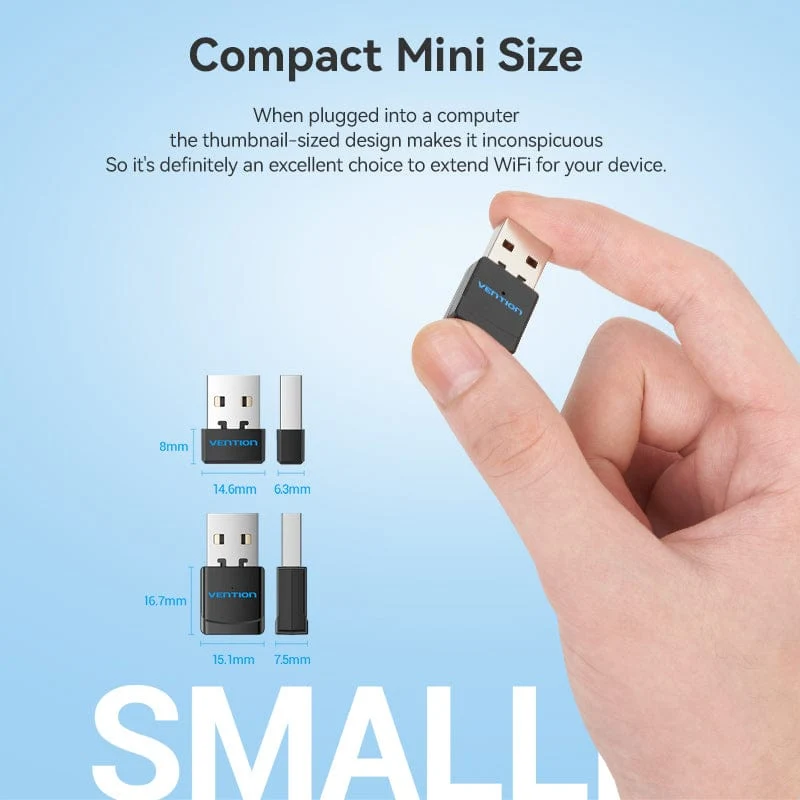 Vention USB Wi-Fi Adapter - Image 6