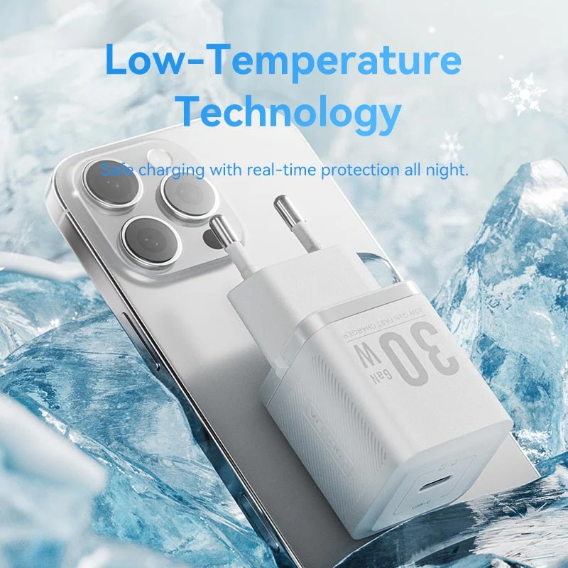 Vention 1-Port USB-C GaN Charger (30W) EU-Plug - Image 8