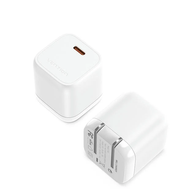 Vention 1-port USB-C GaN Charger(30W) US Plug